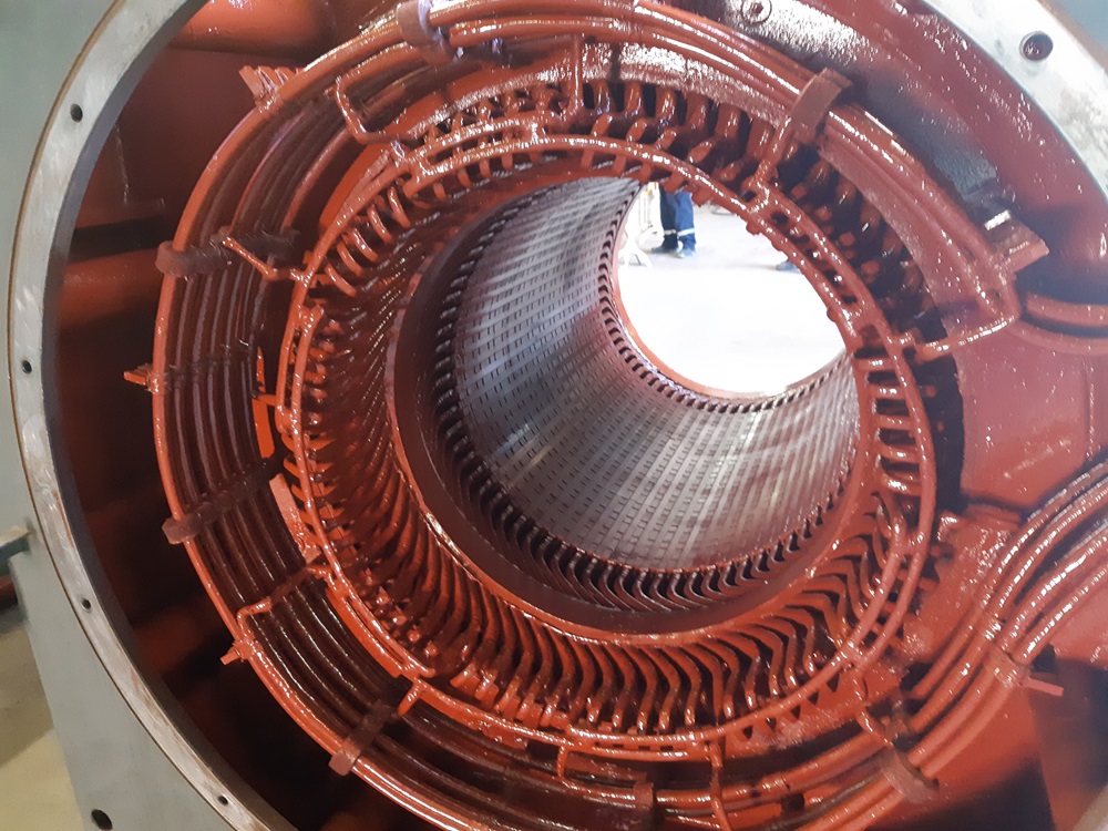  Stator Works Completed